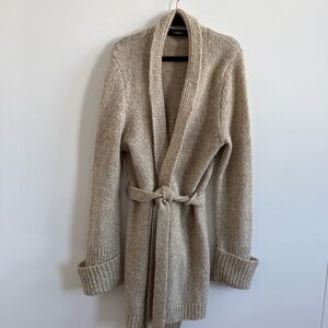 Vintage Express Belted Cardigan Sweater